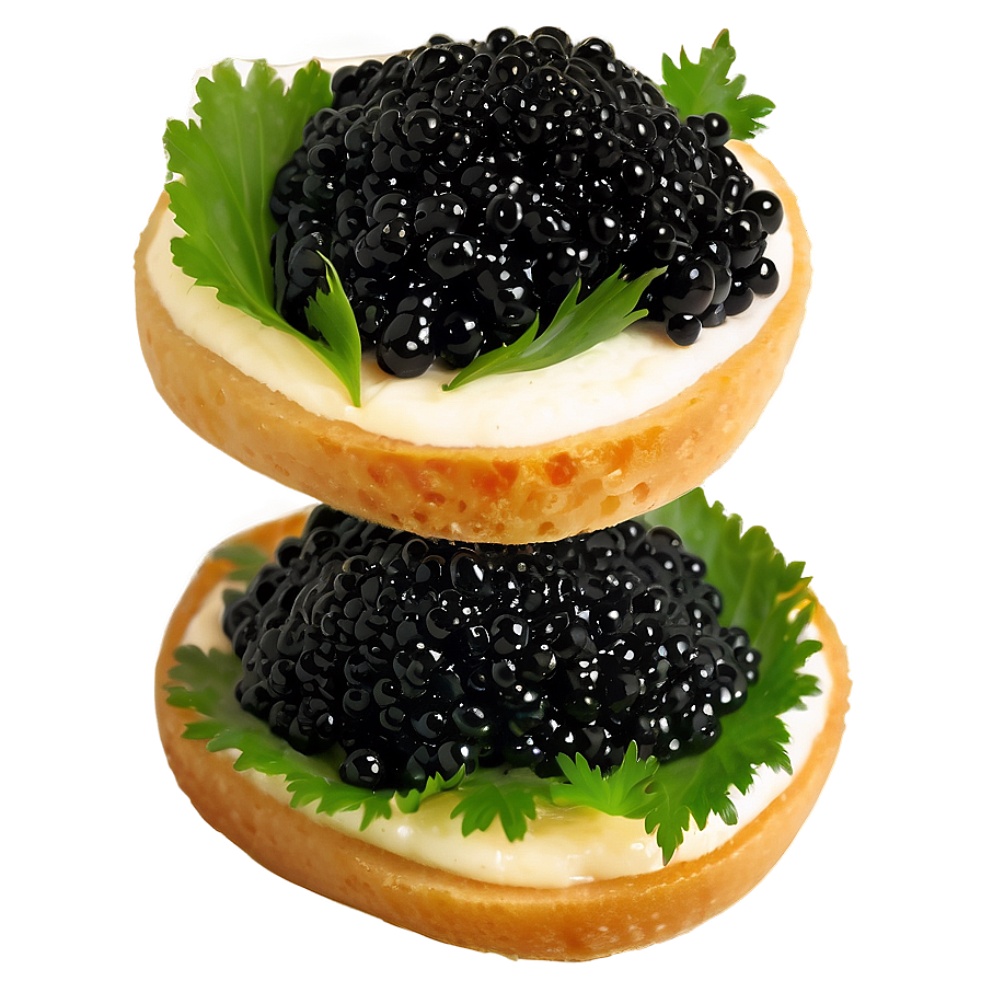 Caviar Canapé Png 62