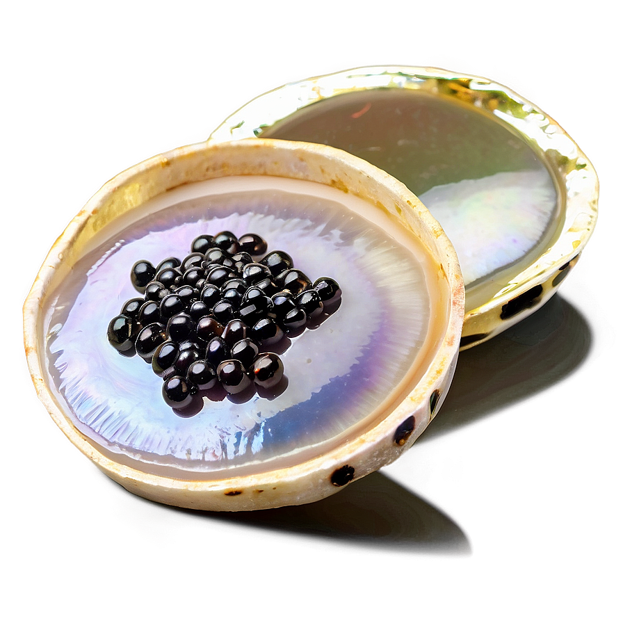 Caviar On Mother Of Pearl Png Njy