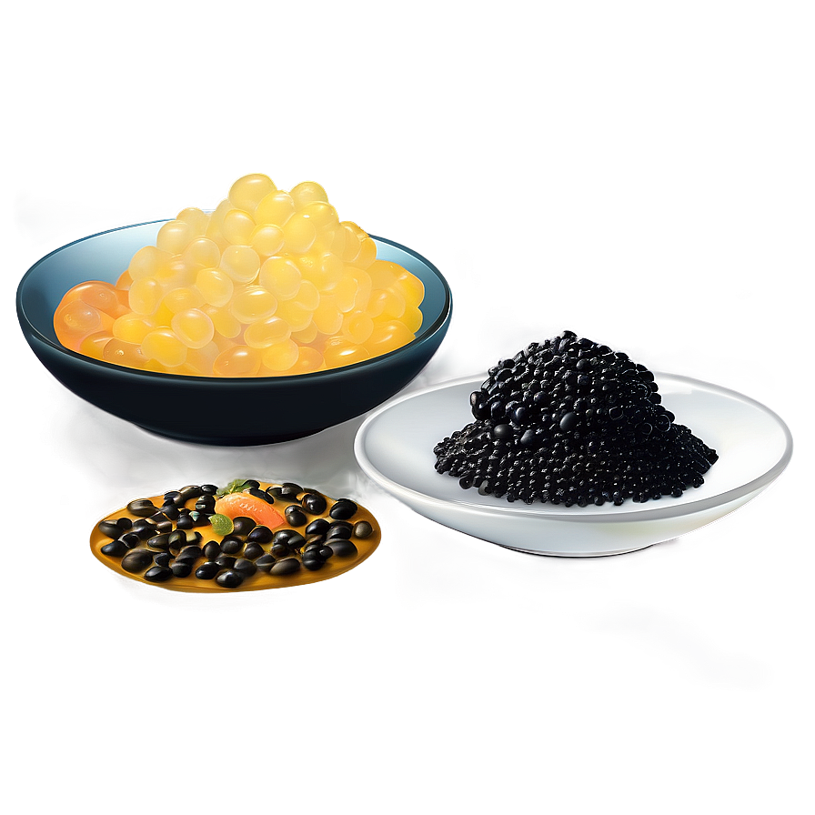 Caviar Tasting Set Png Dta