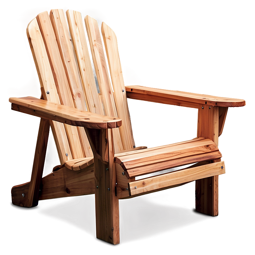 Cedar Adirondack Chair Png 06292024