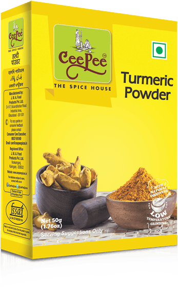 Cee Pee Turmeric Powder Package