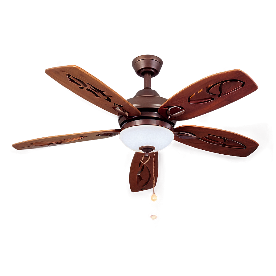 Ceiling Fan with Light PNG kdr PNG with transparent background