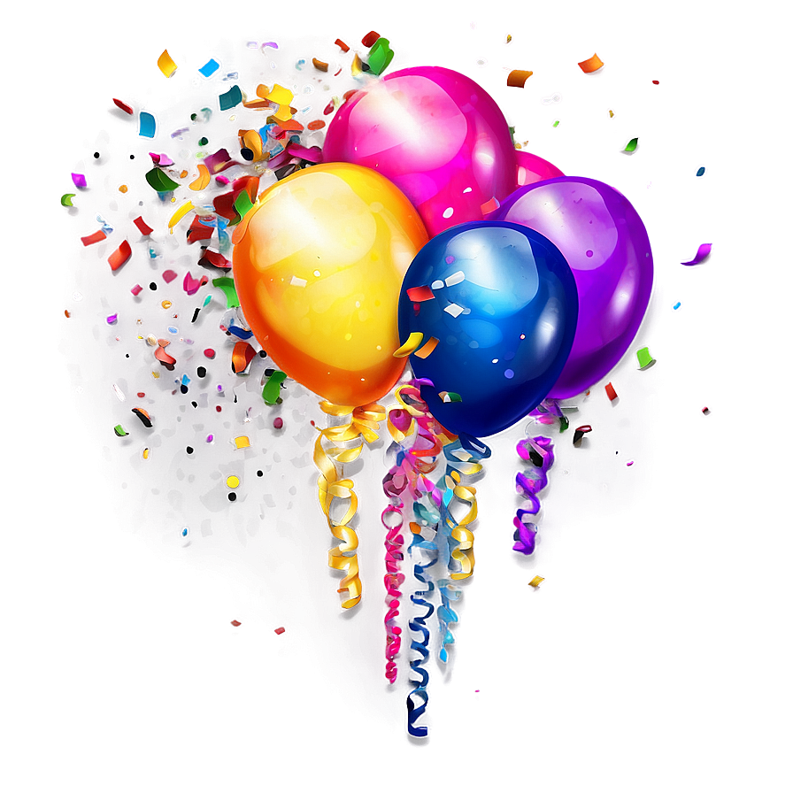 Celebration Confetti Colorful Png Ohj