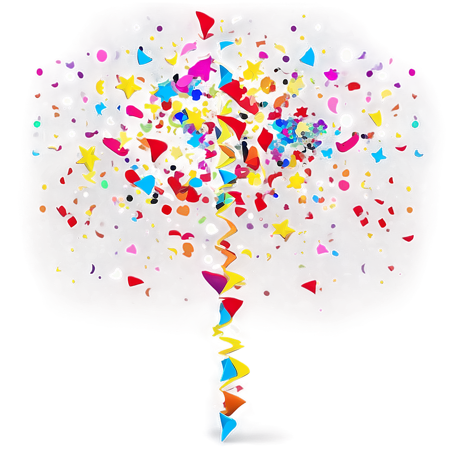 Celebration Confetti PNG unf PNG with transparent background