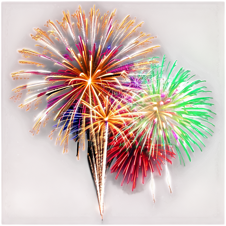 Celebration Fireworks Display PNG 05232024 PNG with transparent background