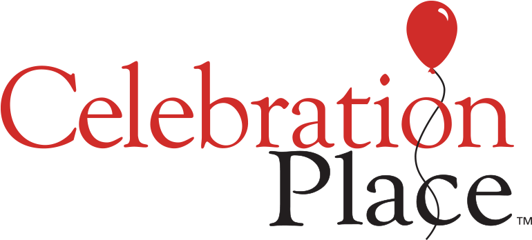 Celebration Place Logo With Balloon