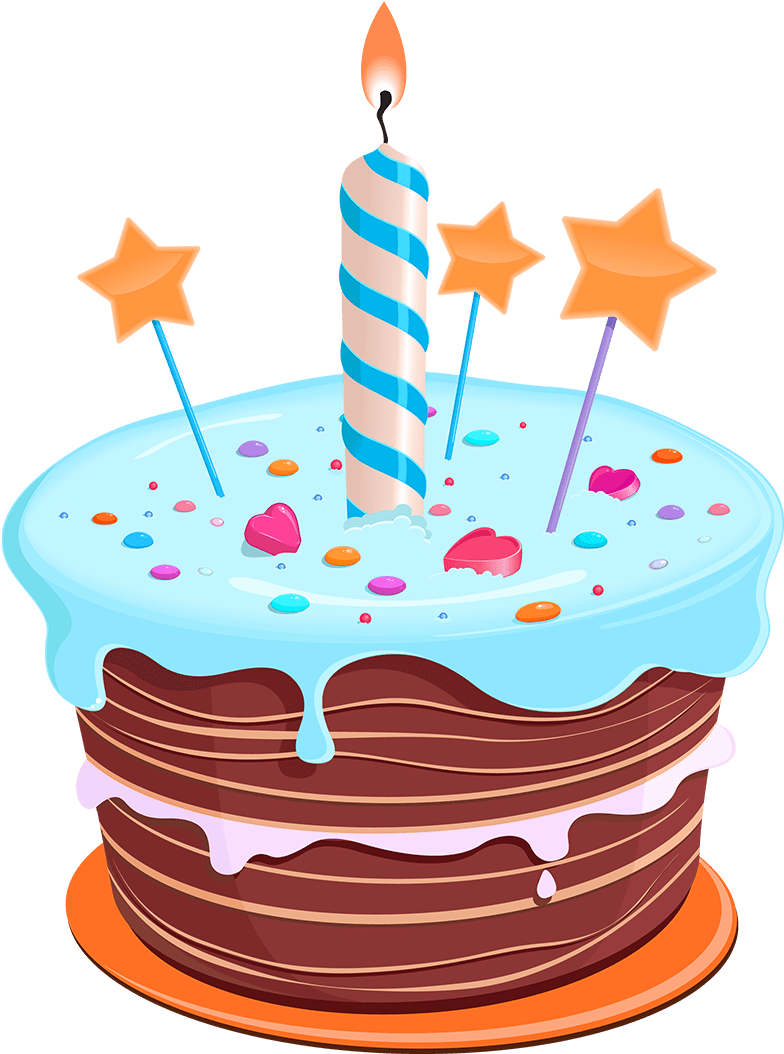 First Birthday Cake Png Clipart , Png Download - Happy Birthday Cake Clip Art, Transparent Png PNG with transparent background