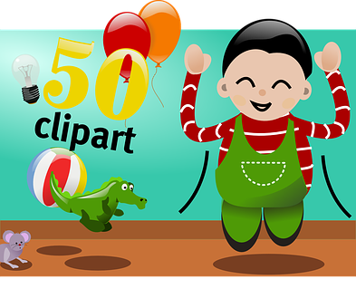 Celebratory Clipart50th Anniversary PNG with transparent background