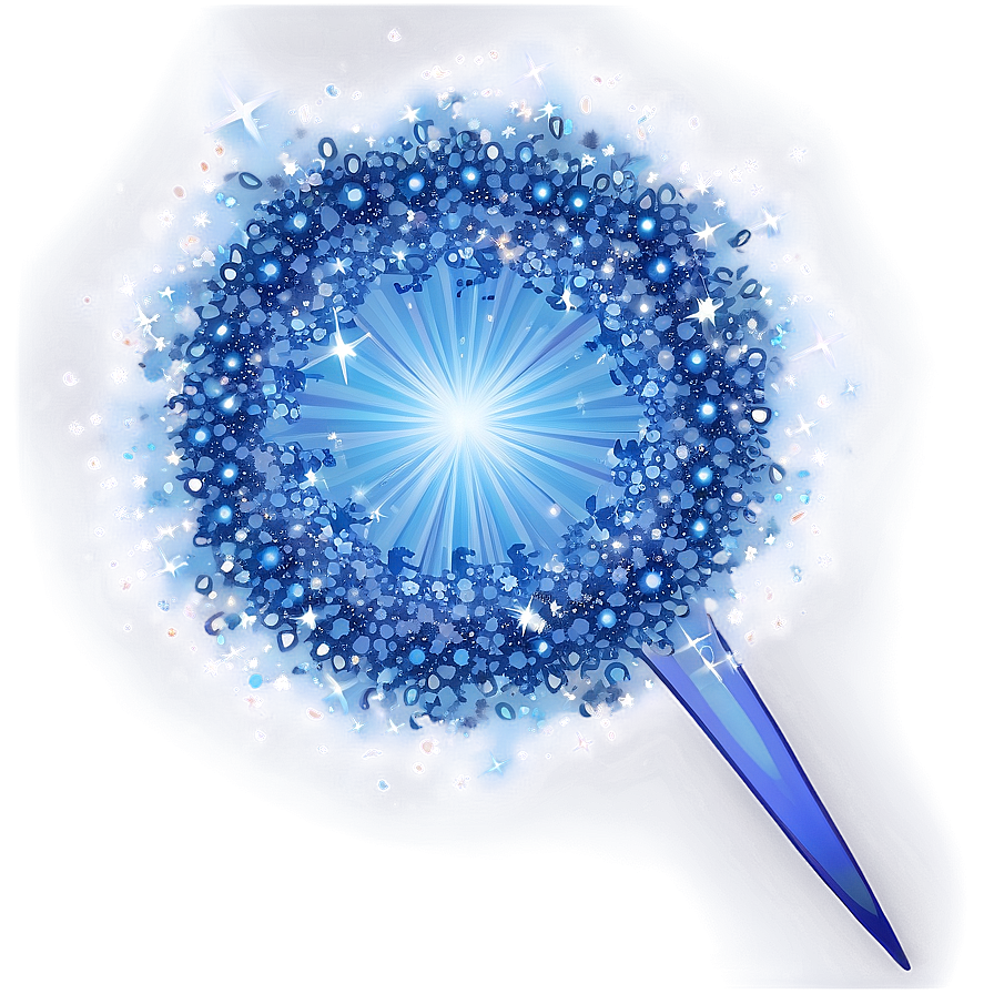 Celestial Blue Sparkle Png Vyg