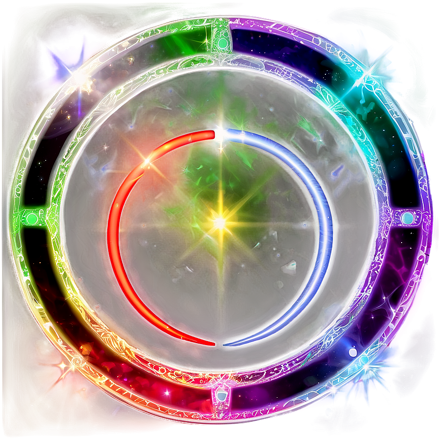 Celestial Circle Glow Png 06262024