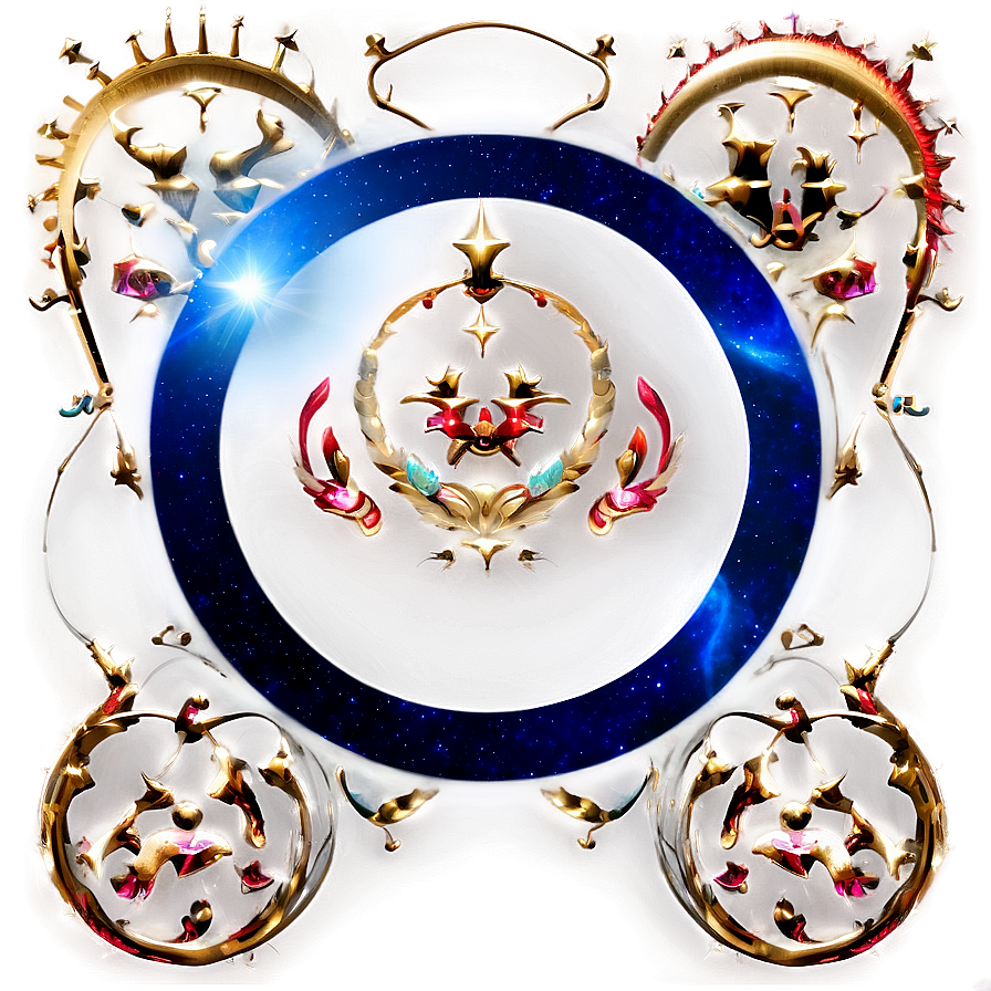 Celestial Circle Glow Png Bwy