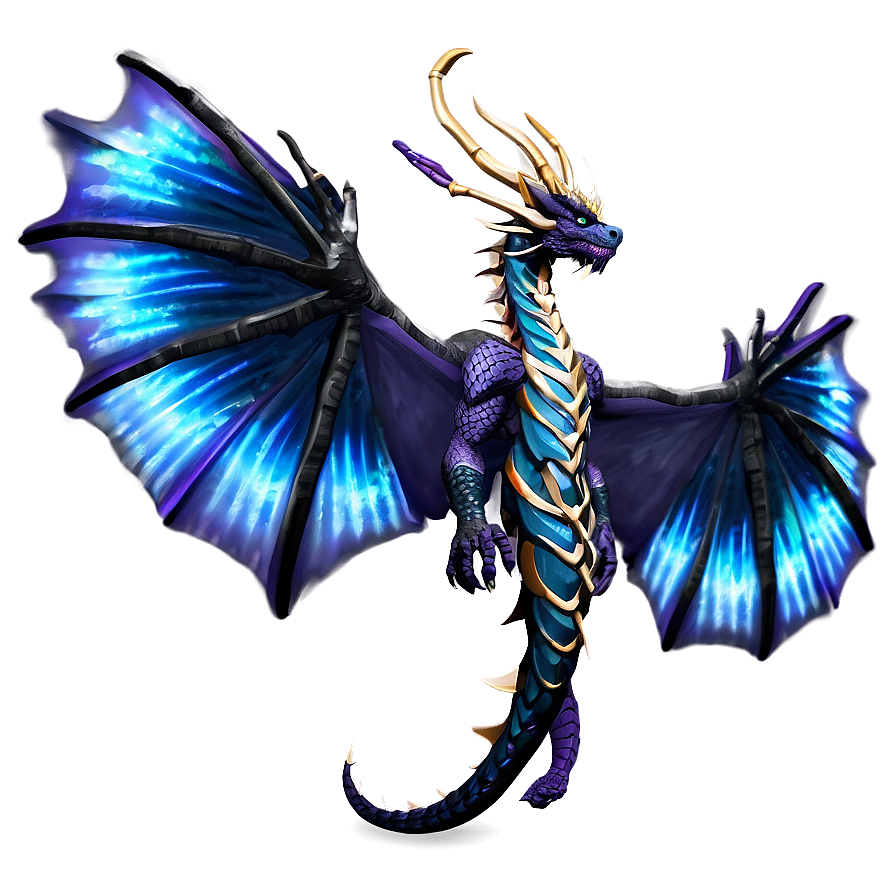 Celestial Dragon Wings Png Oua99