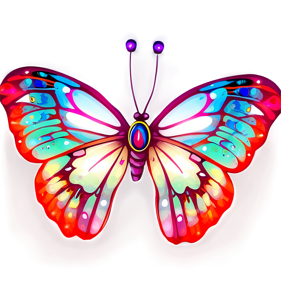 Celestial Glow Butterfly Png Eet