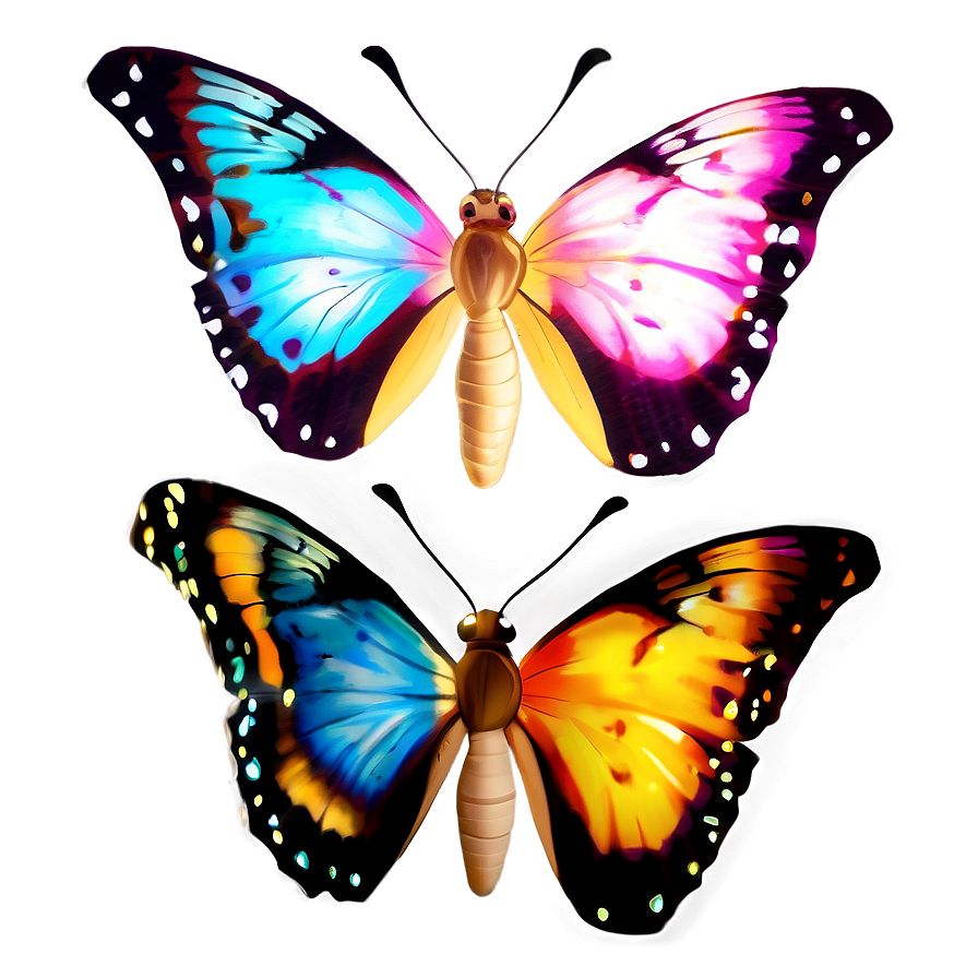 Celestial Glow Butterfly Png Oux32