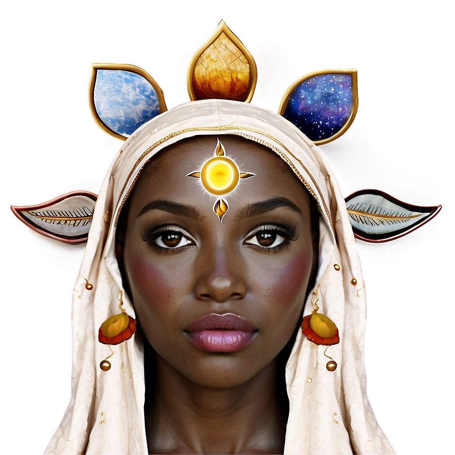 Celestial Goddess Graphic Png Jgy7