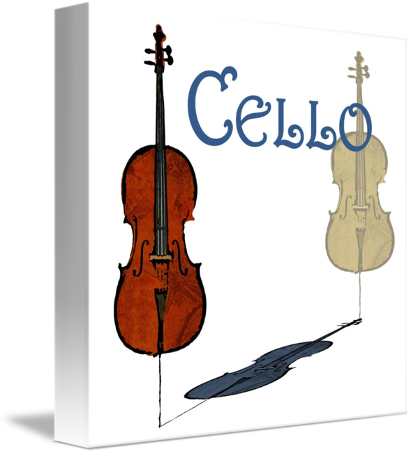 Cello By Evision Arts Clip Royalty Free - Fiddle, HD Png Download PNG image with a transparent background, free high-resolution download