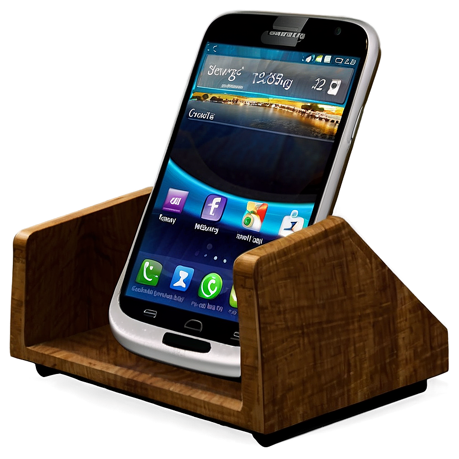 Cellphone On Desk Png 06112024