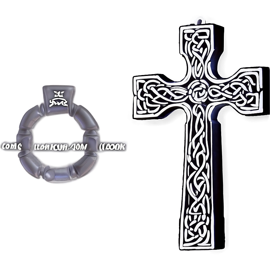 Celtic Cross Artwork Png 04302024