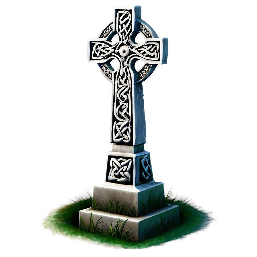 Celtic Cross In 3d Perspective Png 06212024