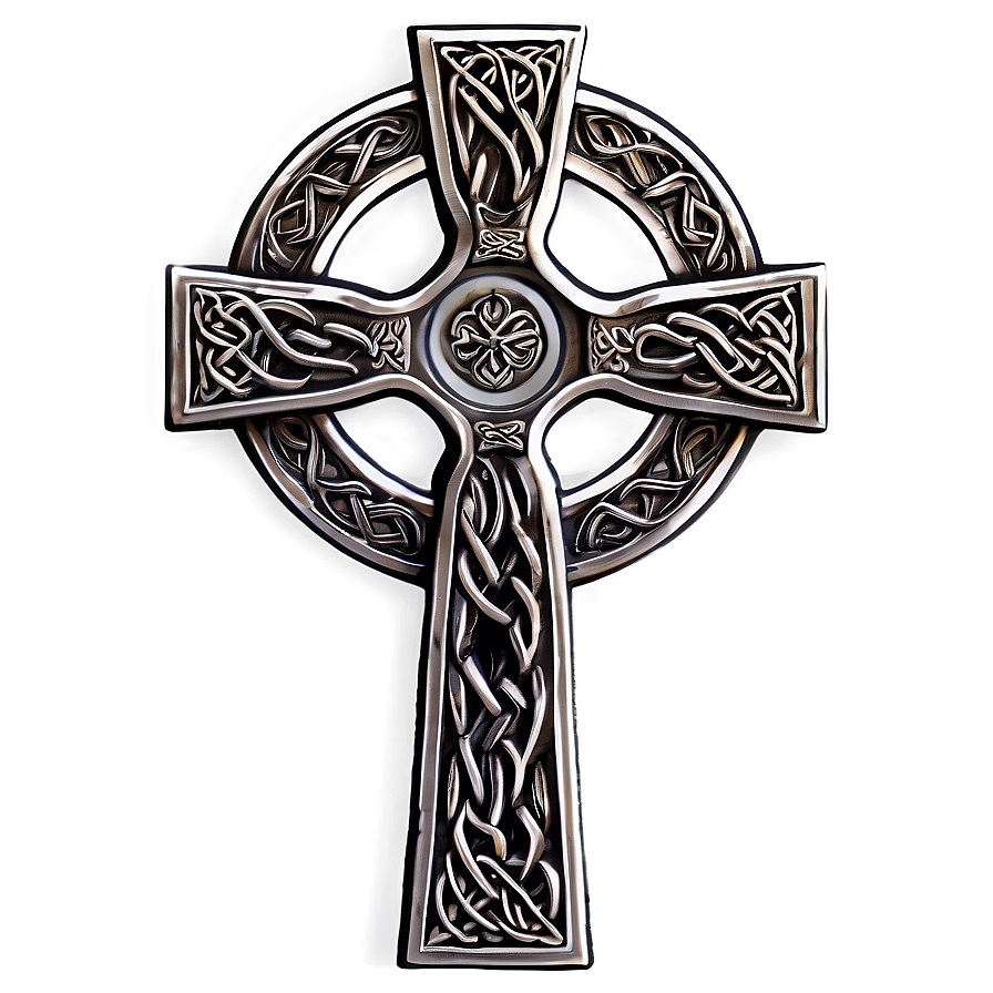 Celtic Cross In 3d Perspective Png 06212024