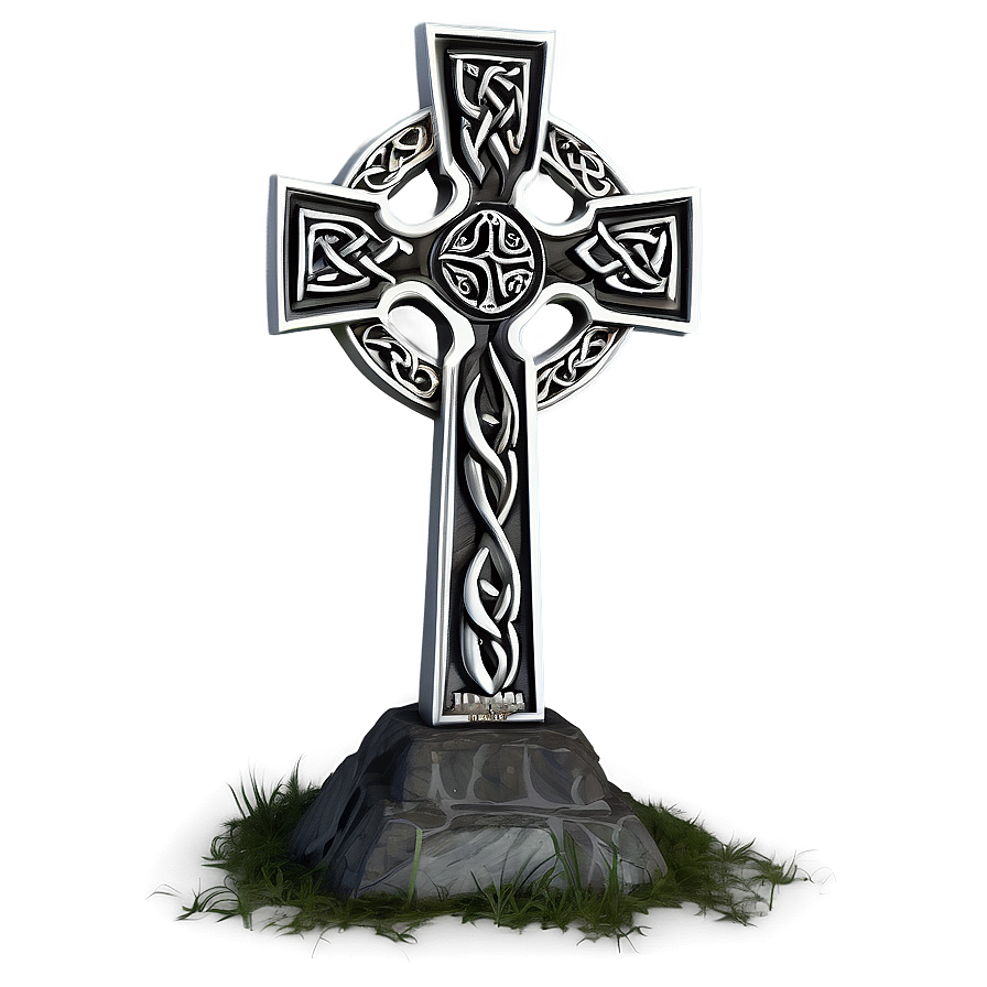 Celtic Cross In 3d Perspective Png Cwe