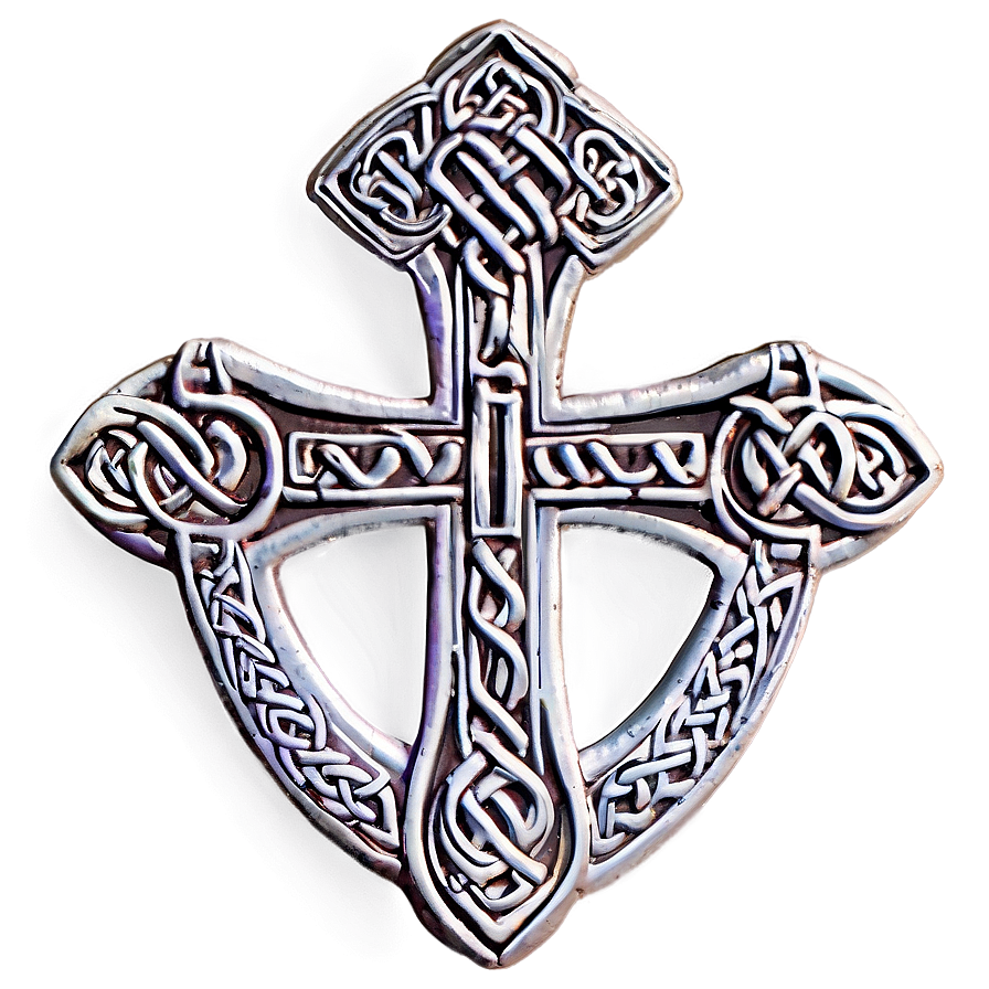 Celtic Cross In Heart Shape Png 32