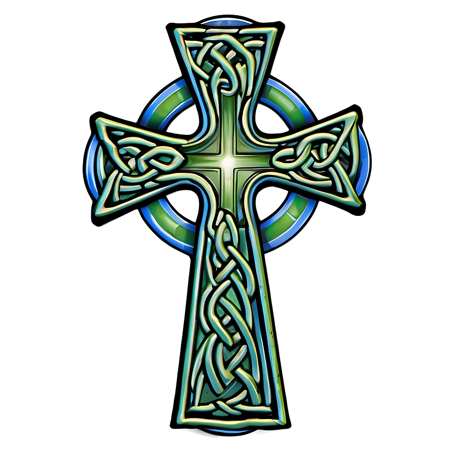 Celtic Cross Outline Png 90