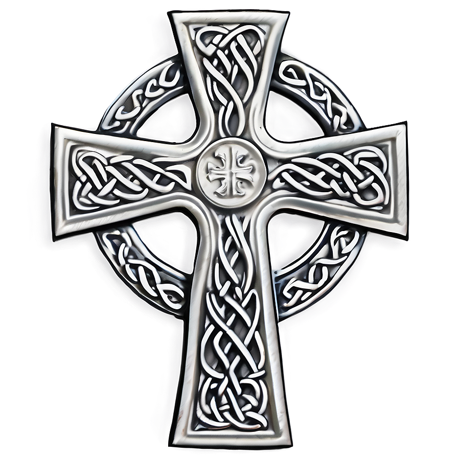 Celtic Cross Outline Png Bsp64