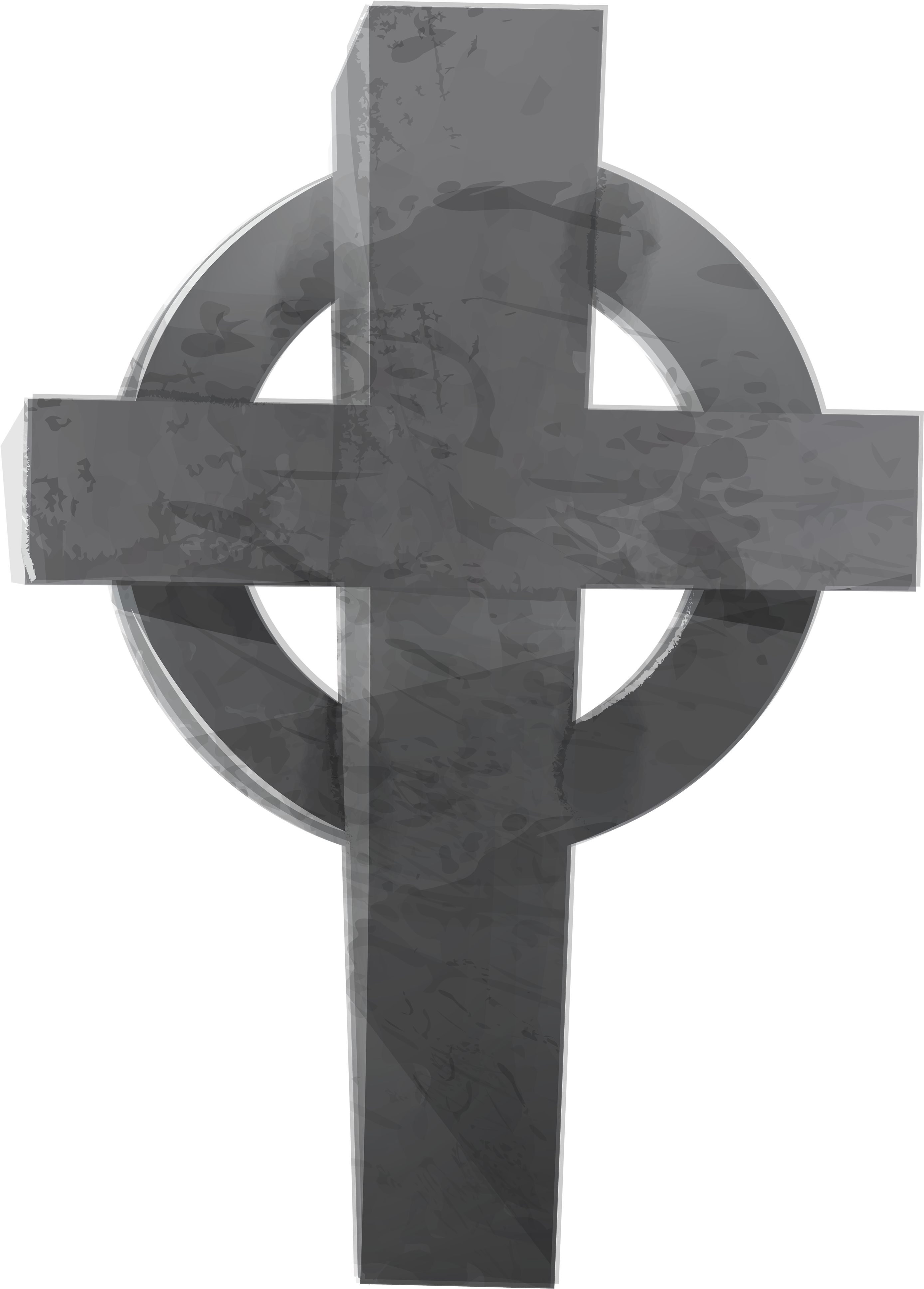 Celtic Cross Tombstone Graphic