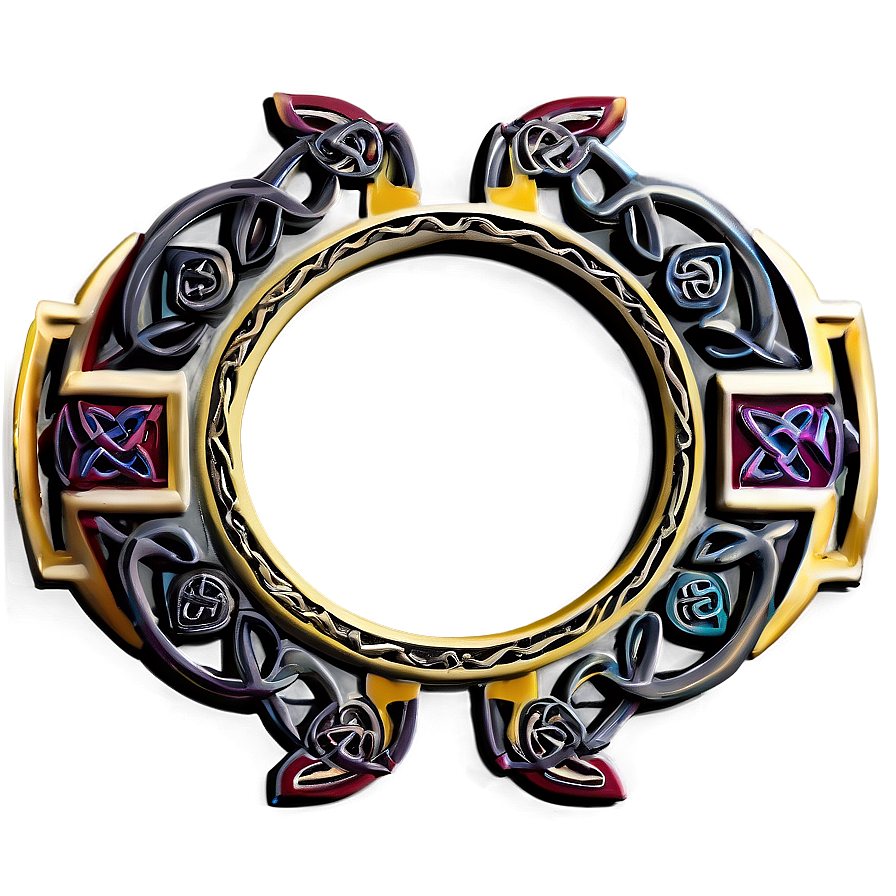 Celtic Decorative Frame Png 30