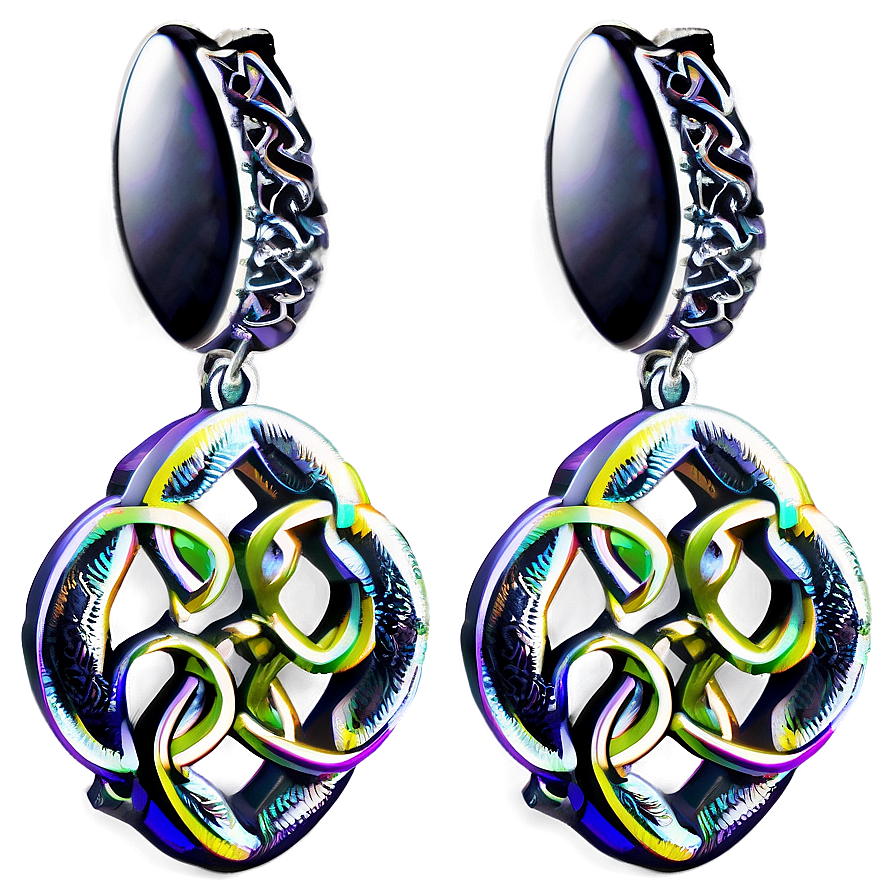 Celtic Knot Earring Png Bdy59