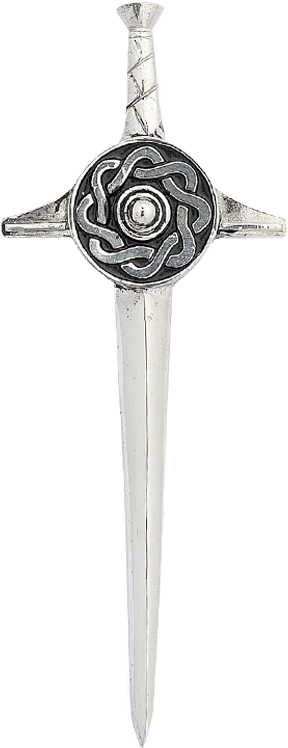 Celtic Knotwork Sword Pendant