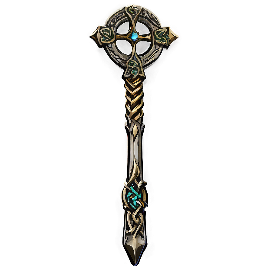 Celtic Scepter Png Dfl8