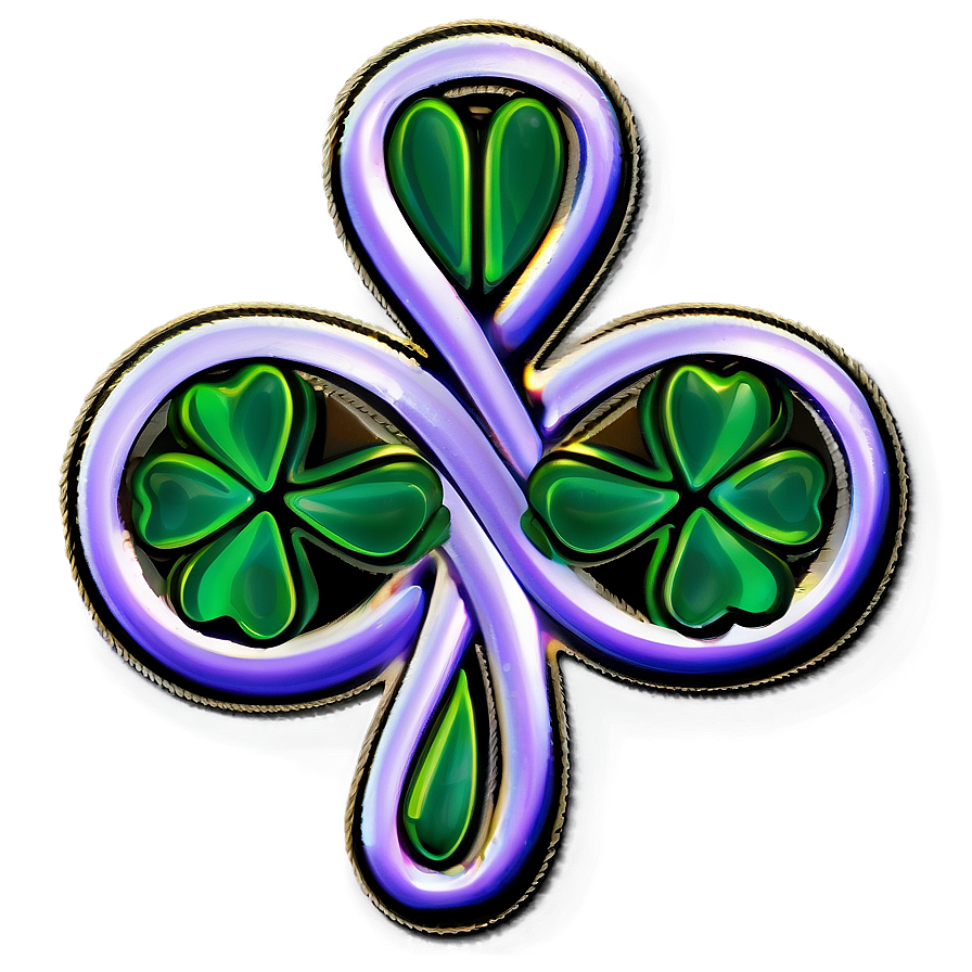 Celtic Shamrock Design Png 86