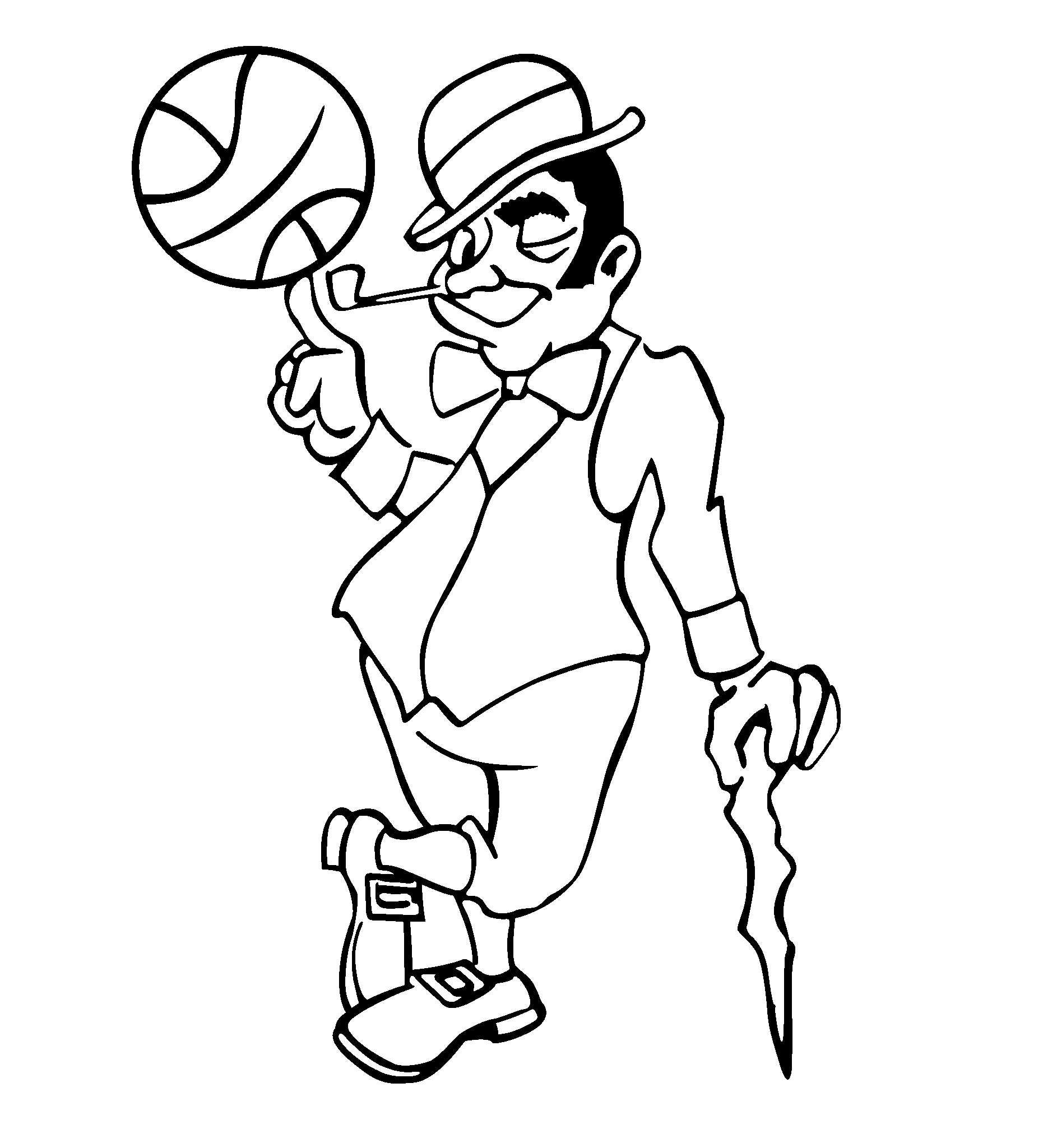 Boston Celtics Logo Black And Ahite - Celtics Logo Coloring Page PNG with transparent background