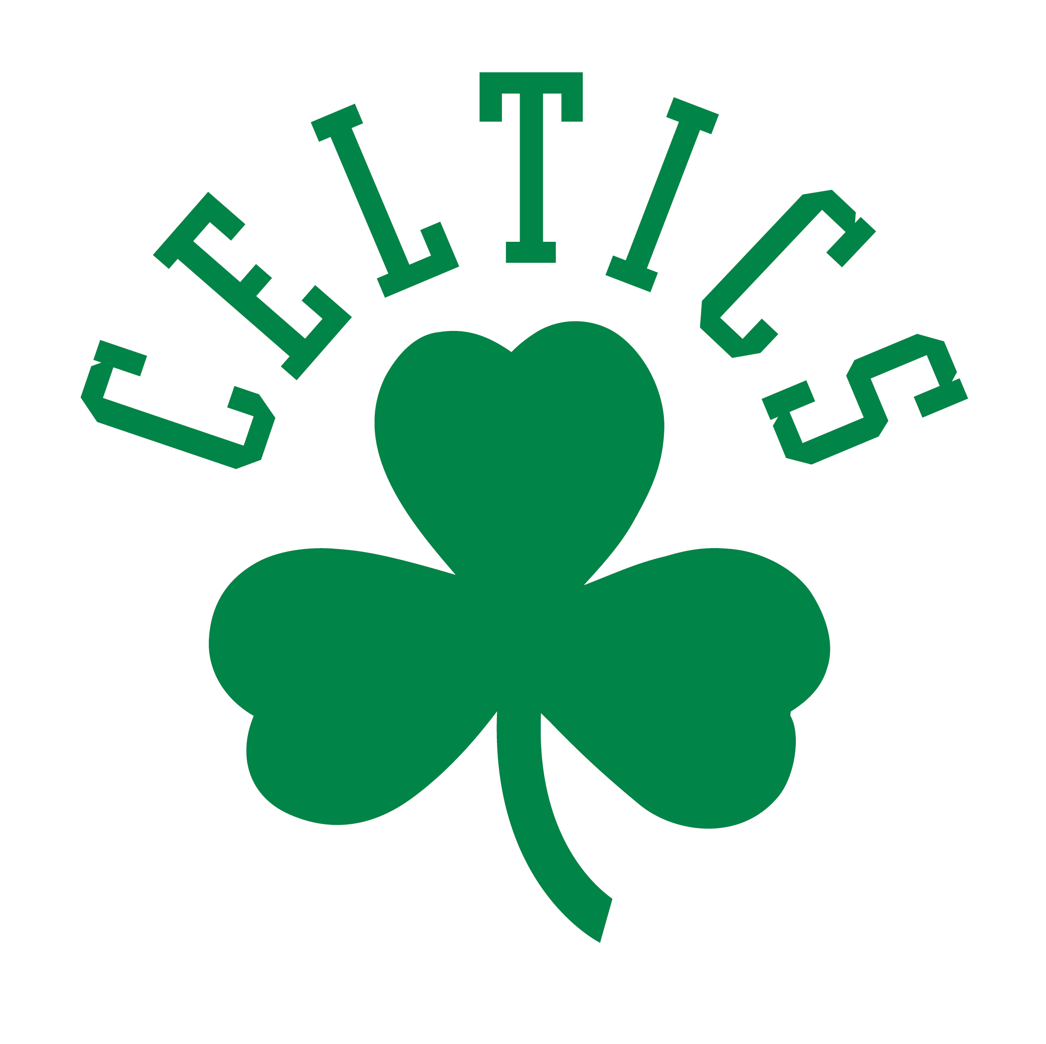 Boston Celtics Jersey Logo PNG with transparent background