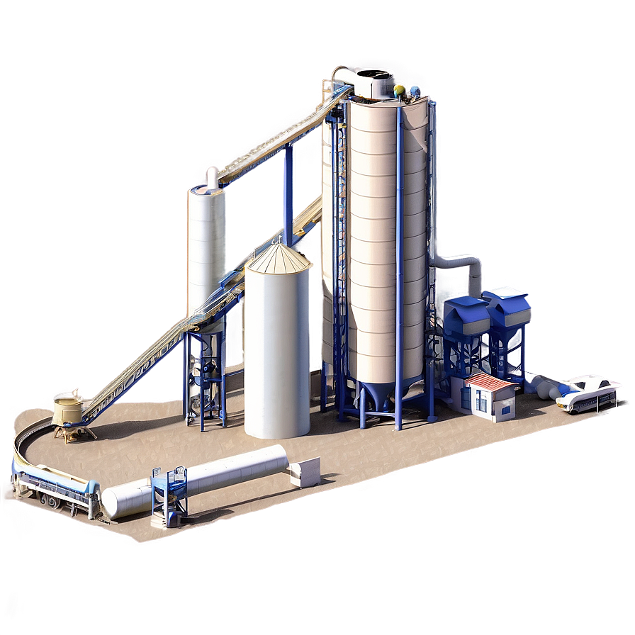 Cement Production Process Png Obu