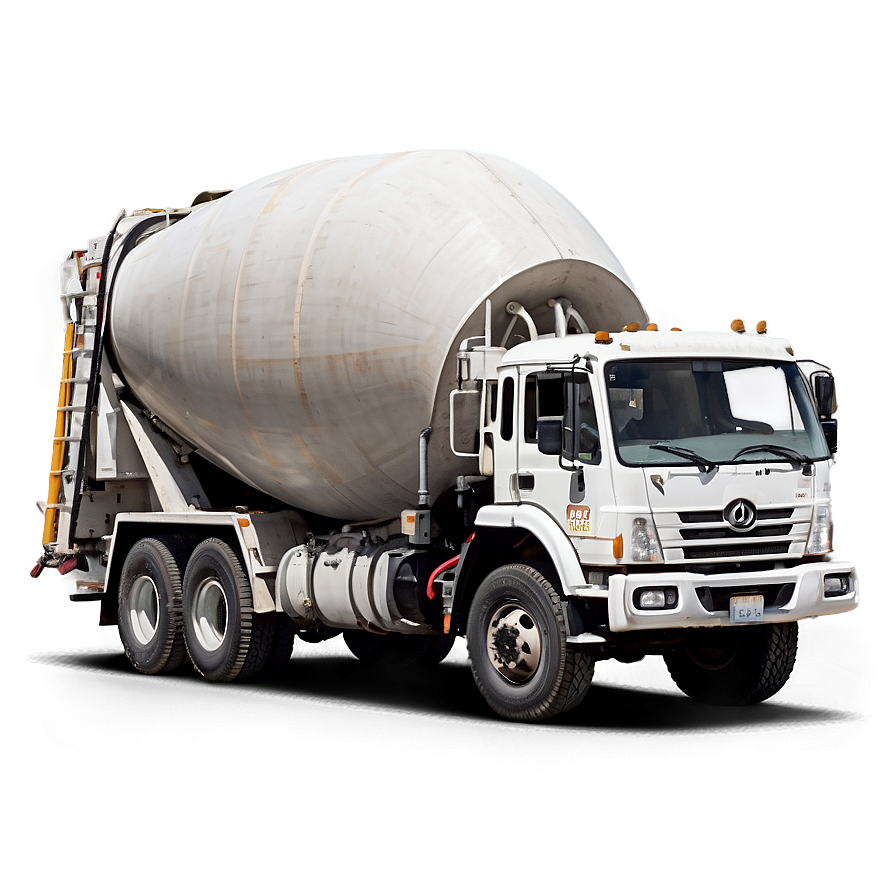 Cement Truck Delivery PNG gyn PNG with transparent background