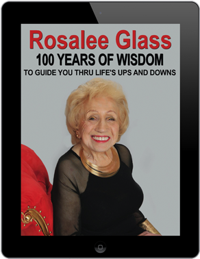 Ebook - Rosalee Glass 100 Years Of Wisdom PNG with transparent background