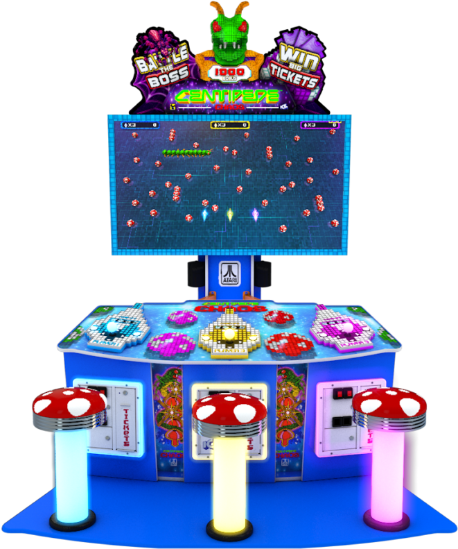 Centipede Arcade Cabinet Gameplay