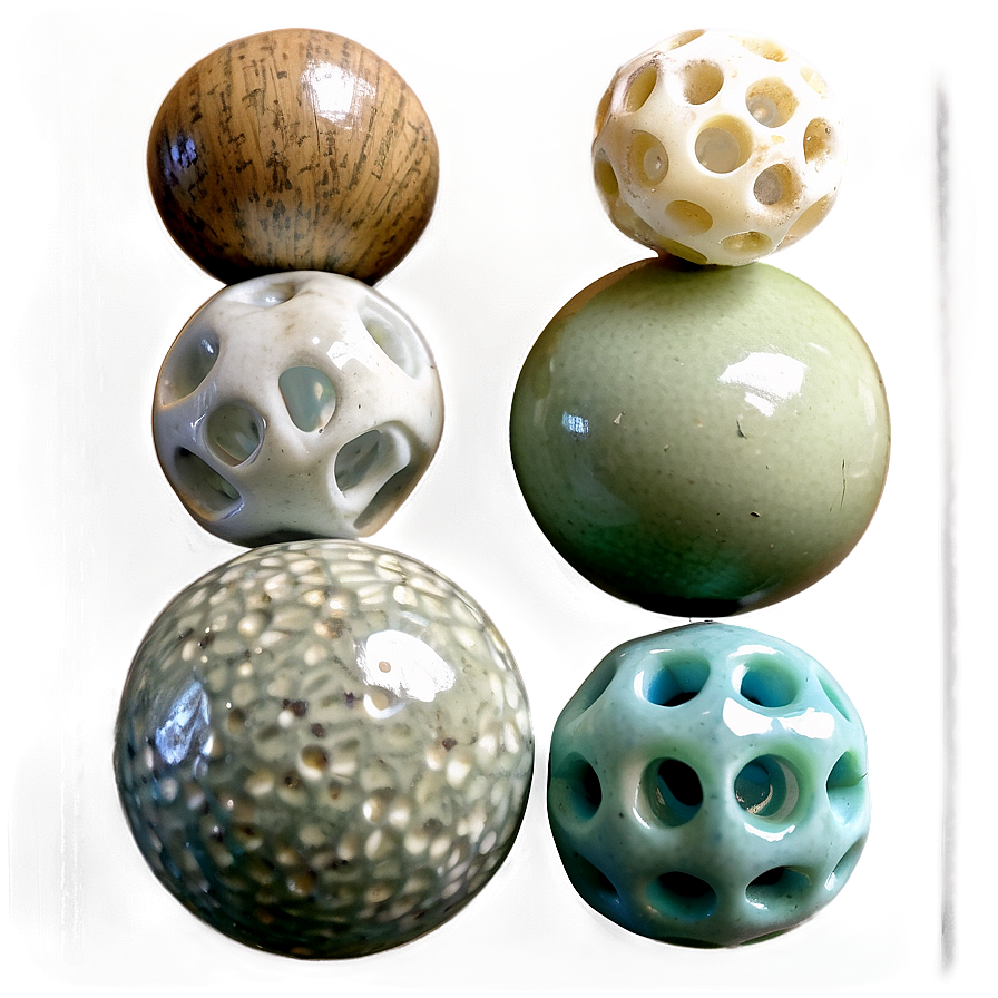 Ceramic Beads Variety PNG hbh PNG with transparent background