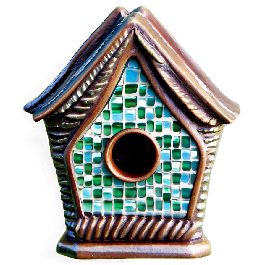 Ceramic Birdhouse Png Wto11