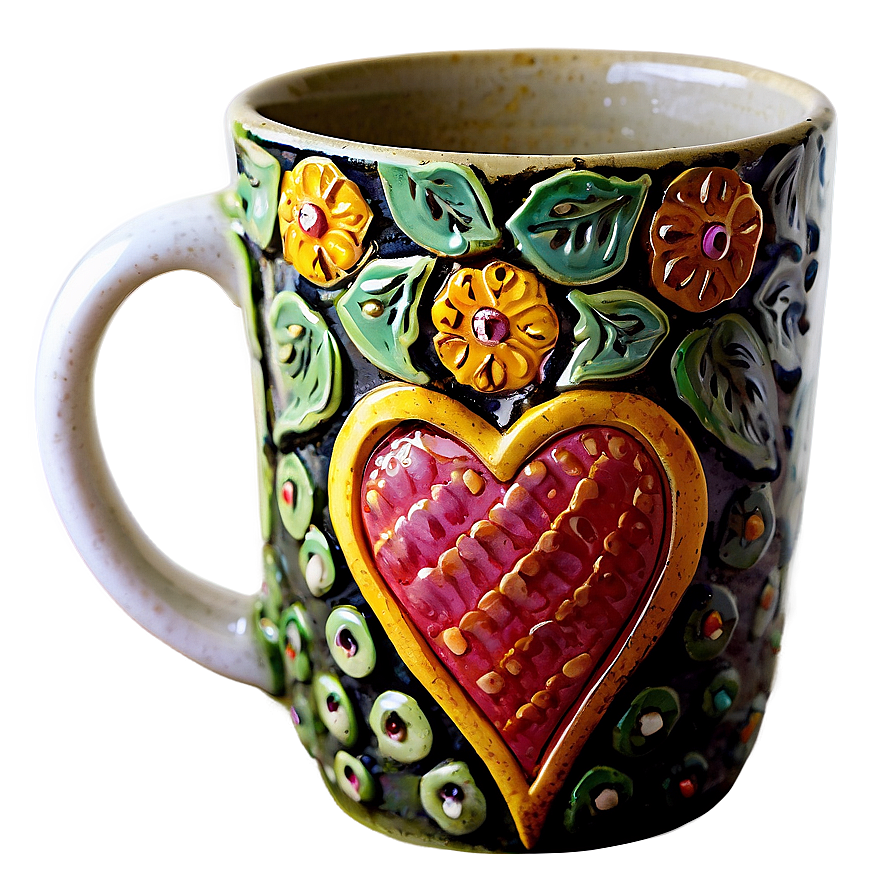 Ceramic Mug Artwork PNG 13 PNG image with a transparent background, free high-resolution download