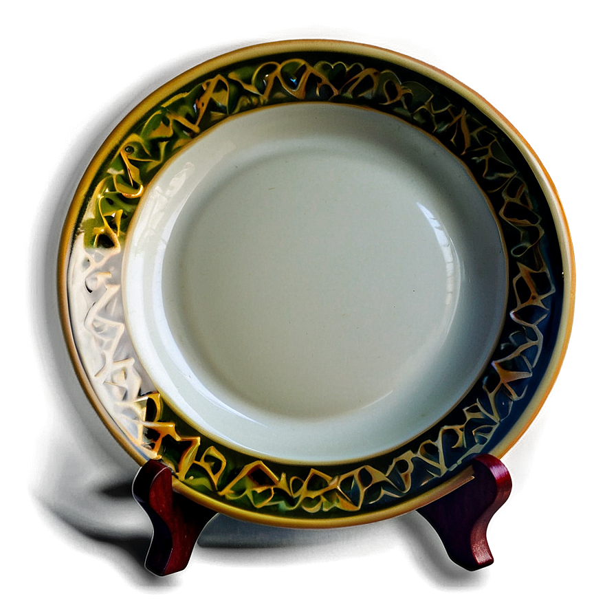 Ceramic Plates Design PNG 06212024 PNG image with a transparent background, free high-resolution download