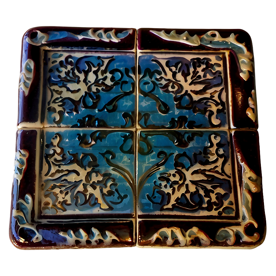 Ceramic Tile Coaster Png 94