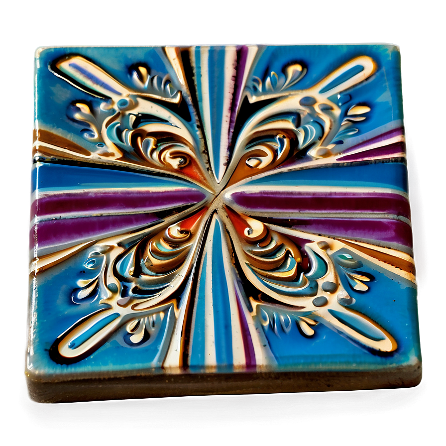 Ceramic Tile Coaster Png Rnb