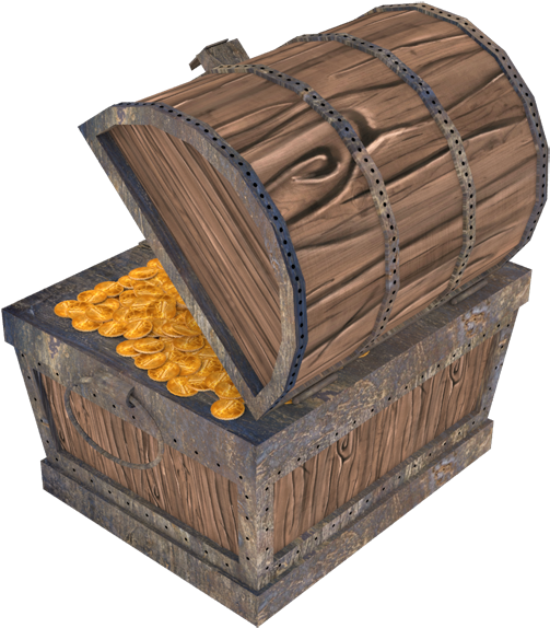 Ceramic Treasure Chest, HD Png Download PNG with transparent background