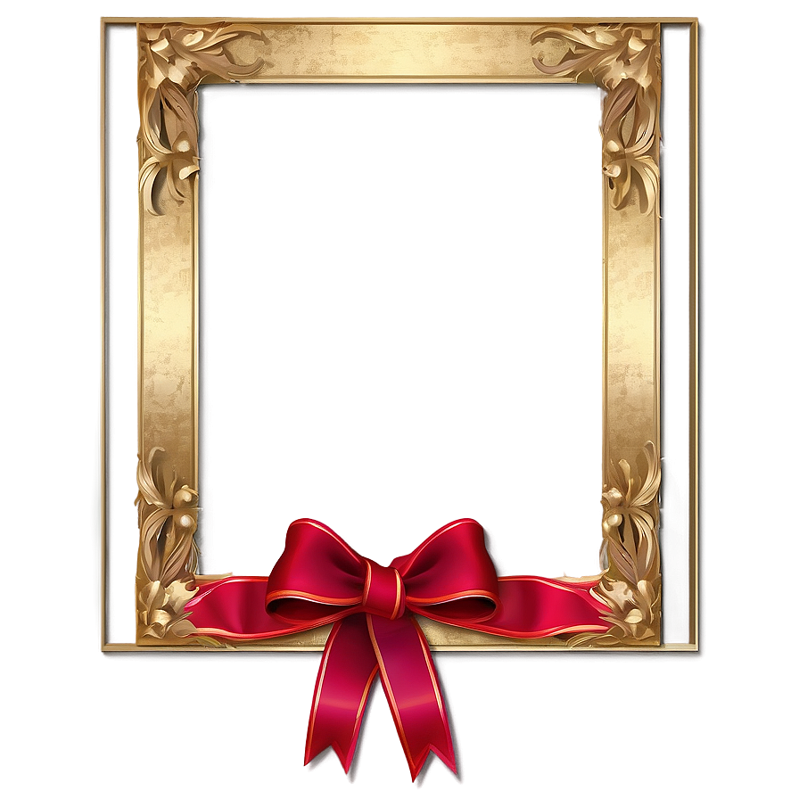 Certificate Frame With Ribbon Png Tor5