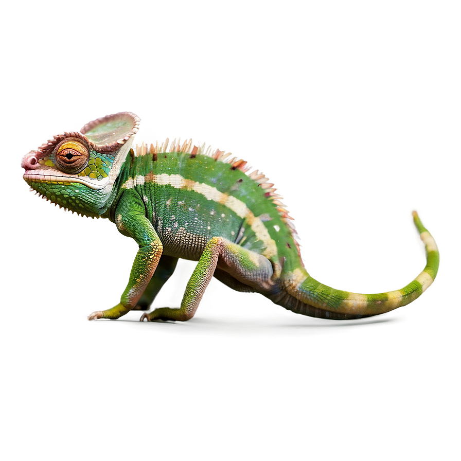 Chameleon In A Terrarium Setting Png Dmd