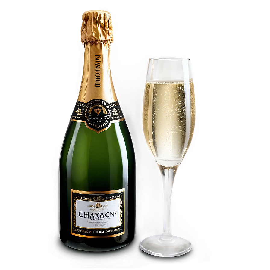 Champagne Bottle Png 78